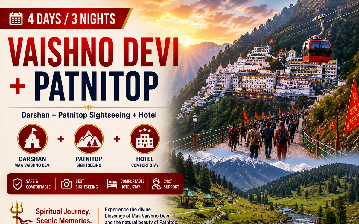 Vaishno Devi + Patnitop package